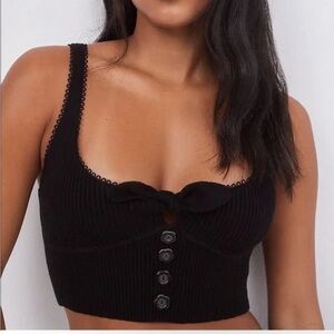 For love and lemons black tank top